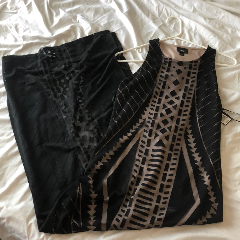 Mossimo half sheer dress